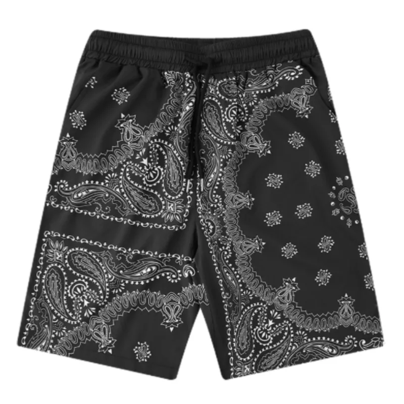Hip-hop Men And Women Five-point Loose Sports Beach Pants