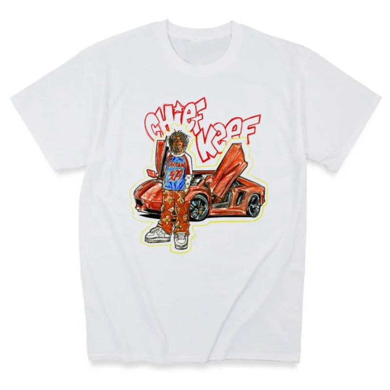 Printed European And American Casual Short Sleeve T-shirt