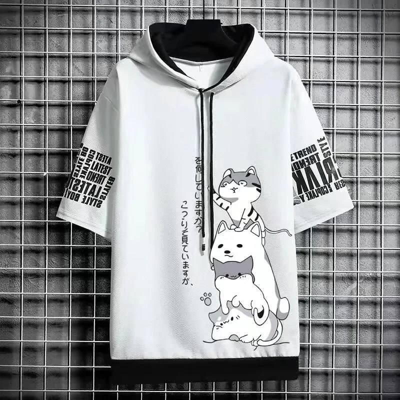 Men's Fashion Loose Casual Hooded Sweater
