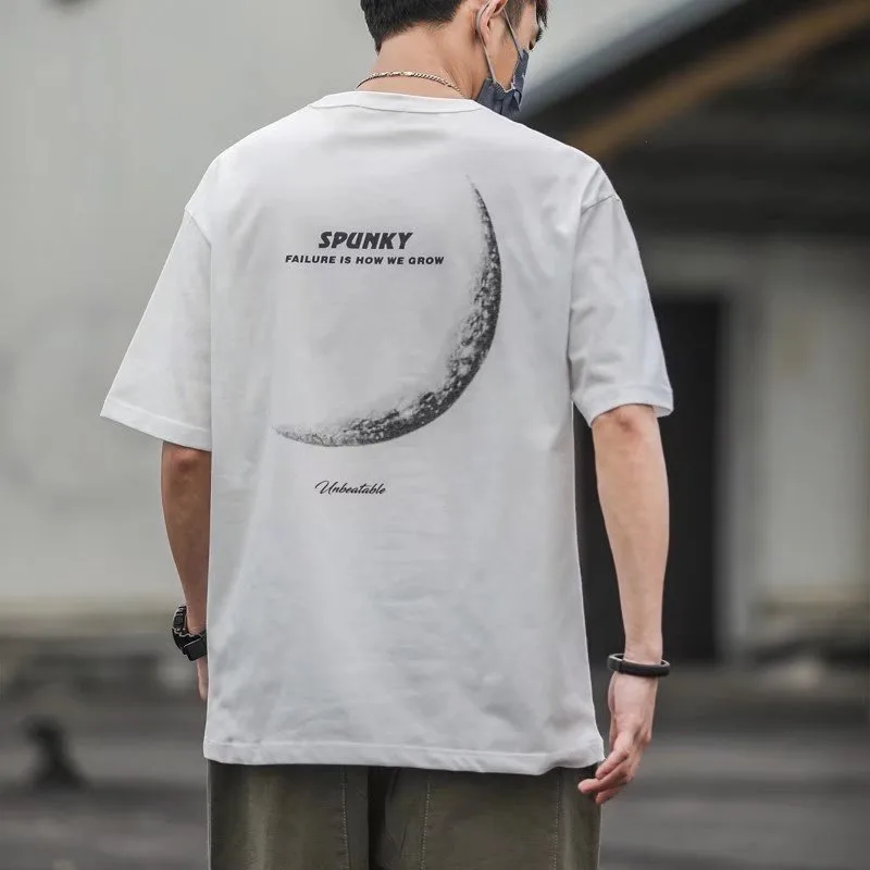 Men's Stylish Loose Short Sleeve T-shirt Top