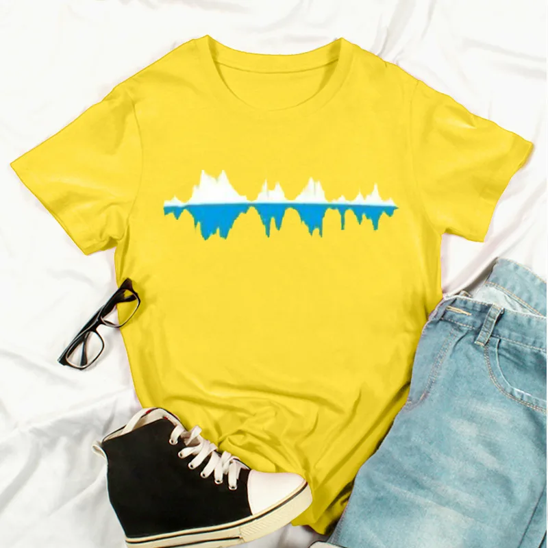New Summer Fashion Trend T-Shirt Men's And Women's Tops With Short Sleeves