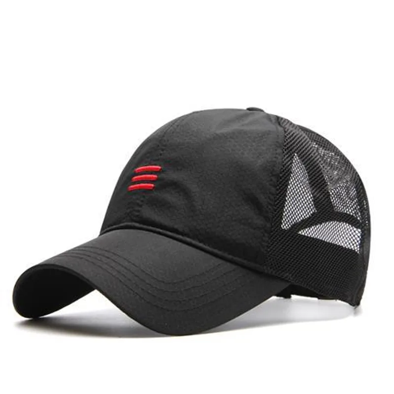 Summer Style Thin Breathable Mesh Baseball Cap Quick-drying