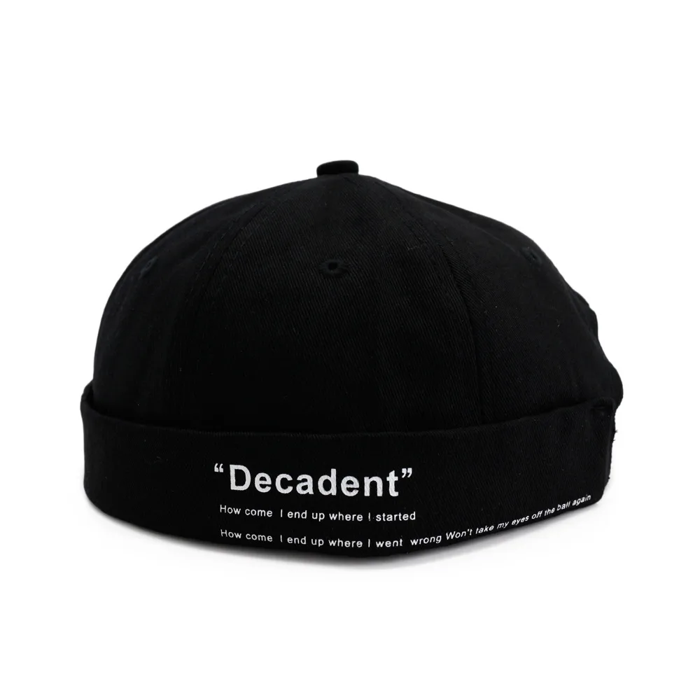 Letter Landlord Hat Japanese Soft Girl Retro