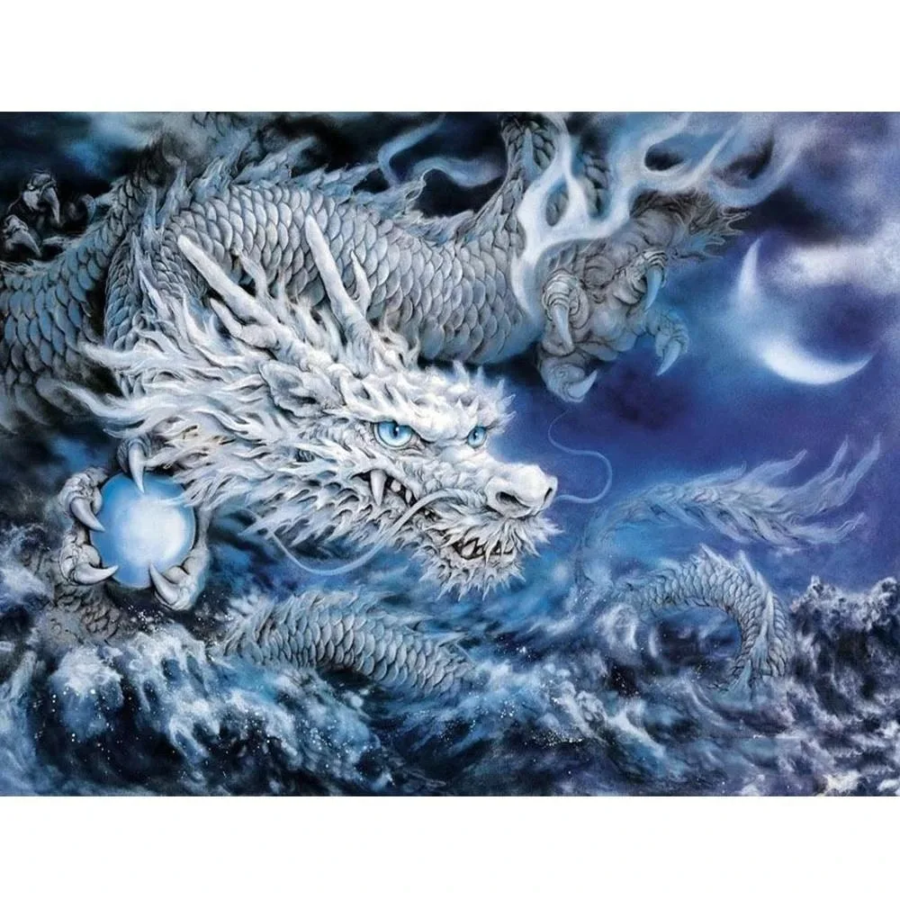 Dragon fury | Diamond embroidery kit
