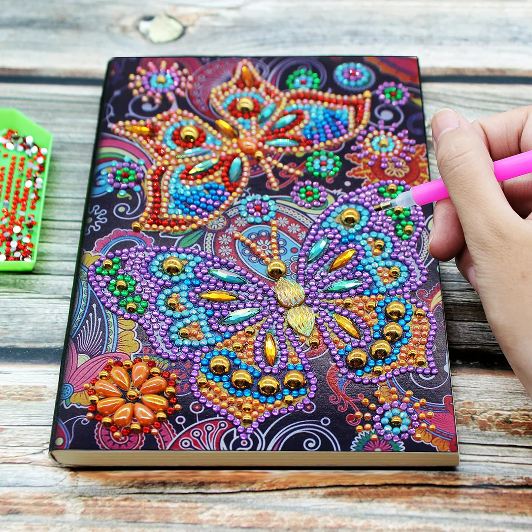 Diamond Embroidery Notebook - Several Patterns