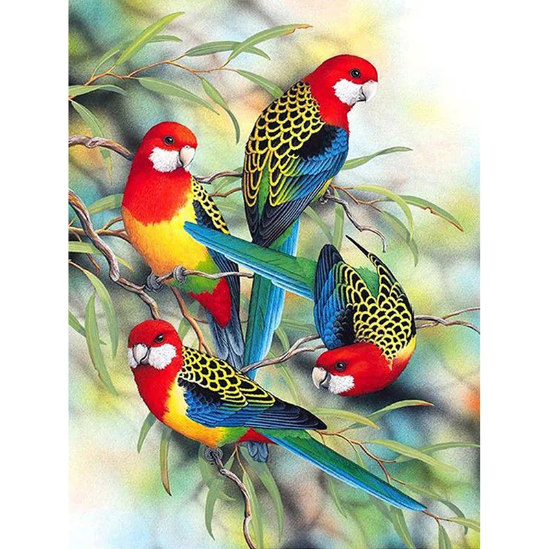 Diamond Painting Bird On Tree Diamond Embroidery 5D DIY Diamond Painting