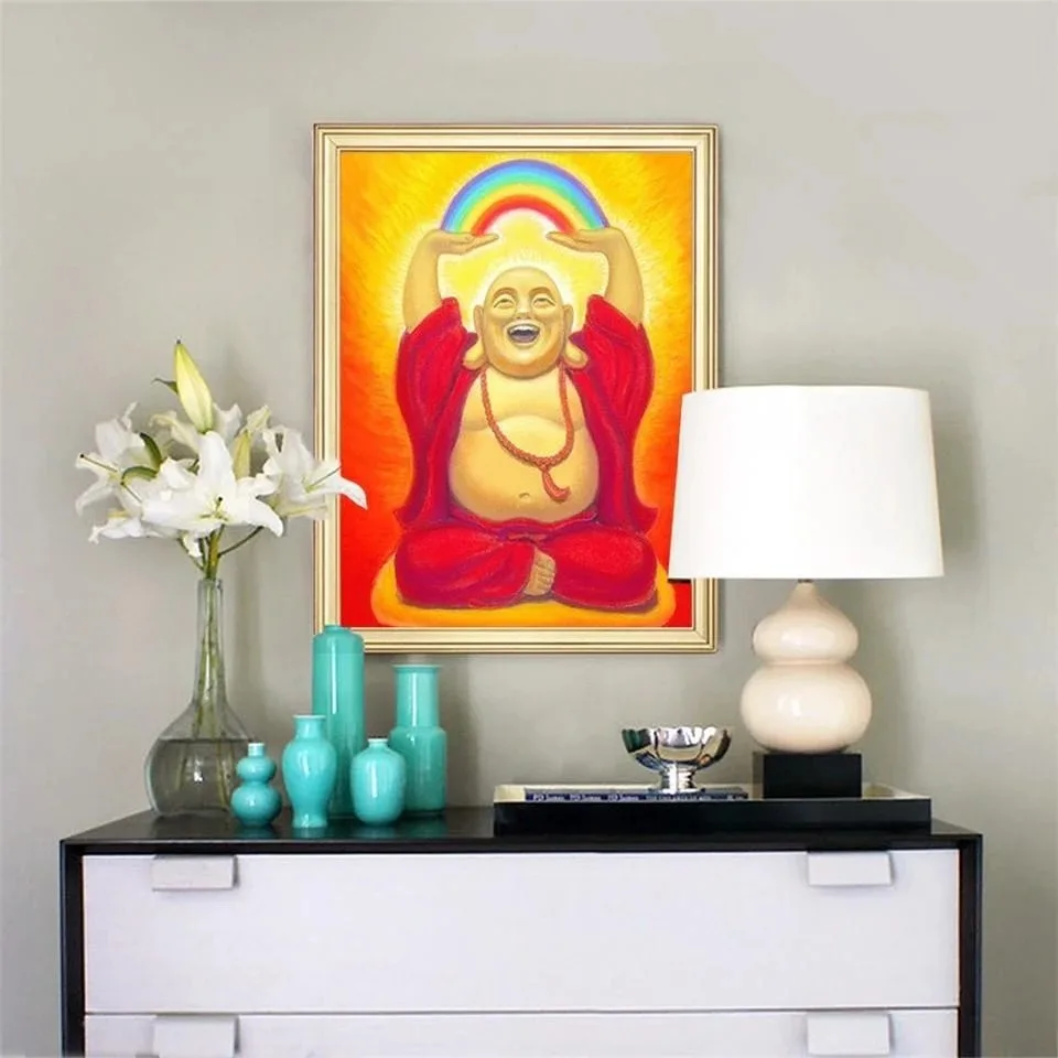 The great joy | Zen diamond embroidery