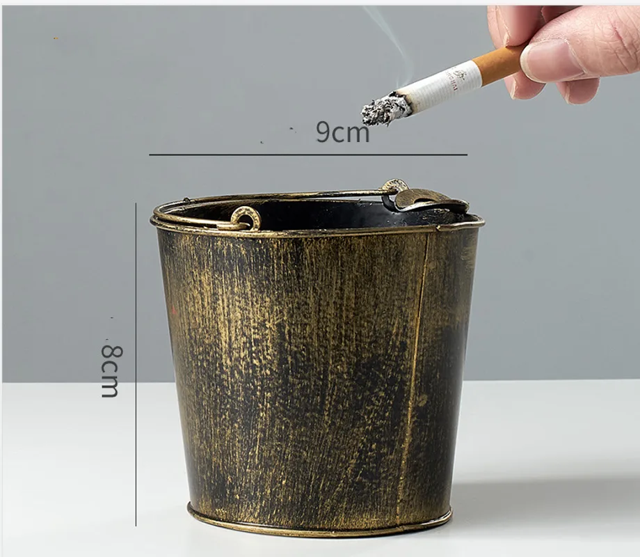 Creative Crafts Decorative Ashtray Cast Iron Stove Home