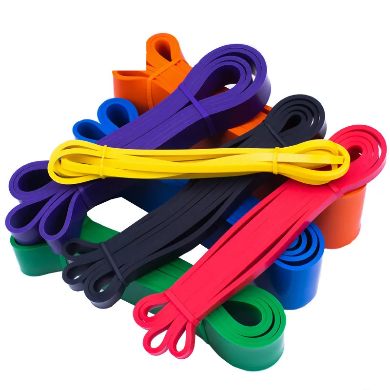 Fashion Yoga Auxiliary Circle Rally Elastic Fitness Belt TPE Latex