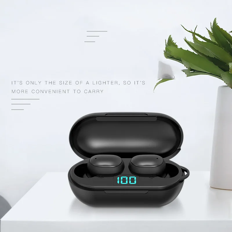 Sports Smart Digital Display Tws Mini Earphone In-ear E