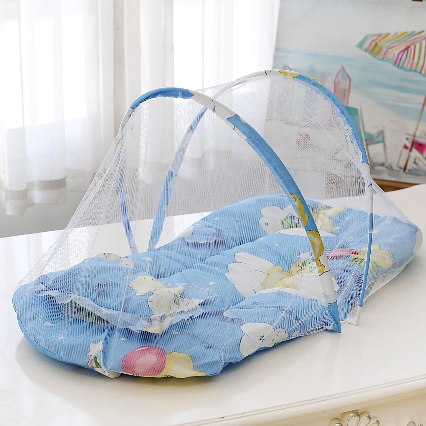 Babies' Mosquito Net Foldable Installation-free