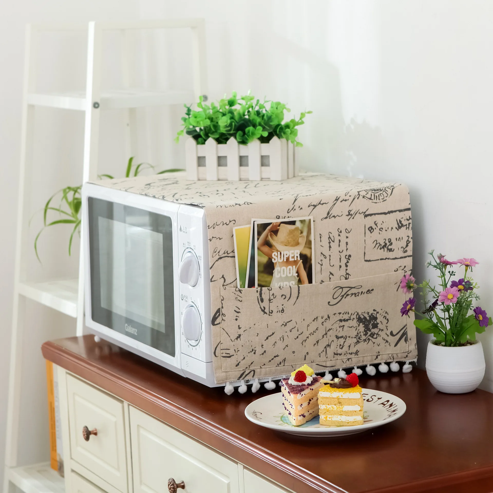 Microwave cover dust cover