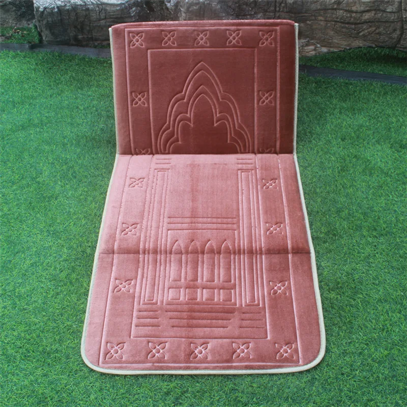 Backrest Blanket Foldable Prayer Mat Backrest Blanket Floor Mat