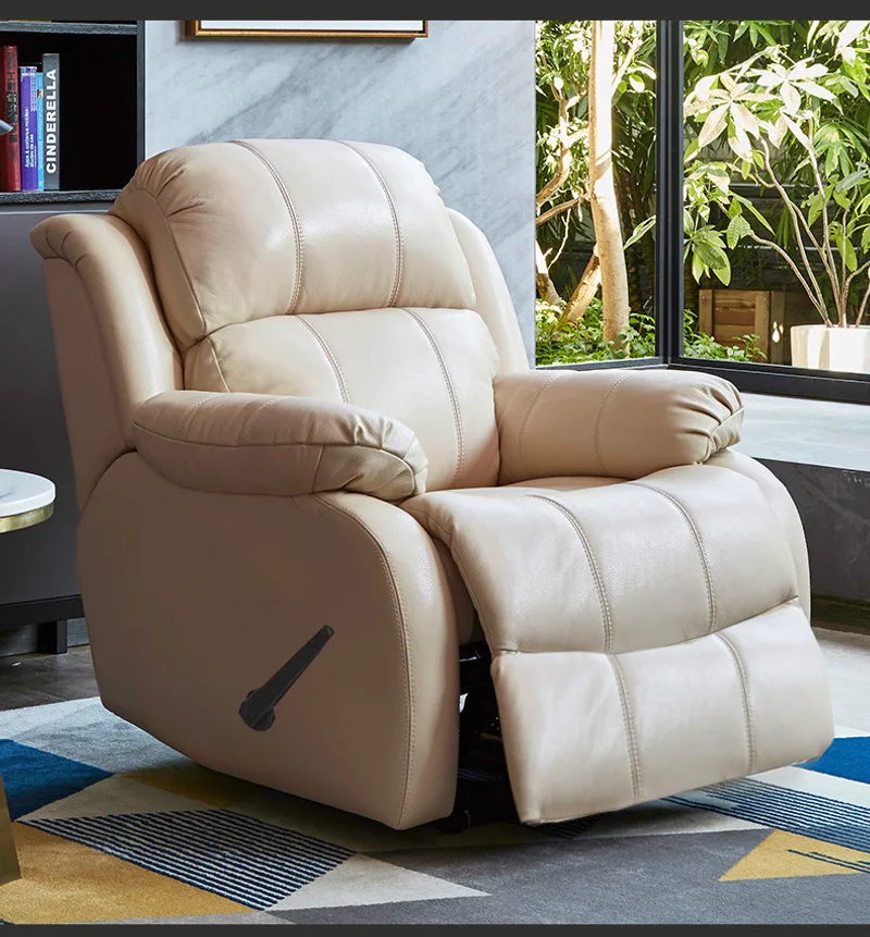 Stretch Solid Color Full Recliner Cover