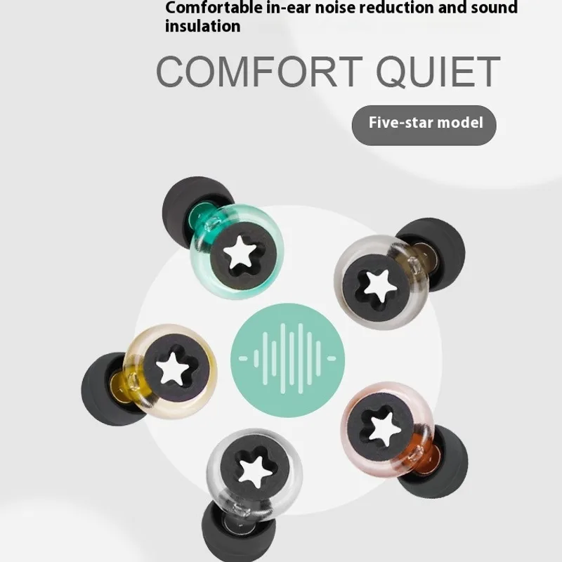 Timeout Soundproof Sleep Earbuds Outdoor Trendy Music Festival Earnut