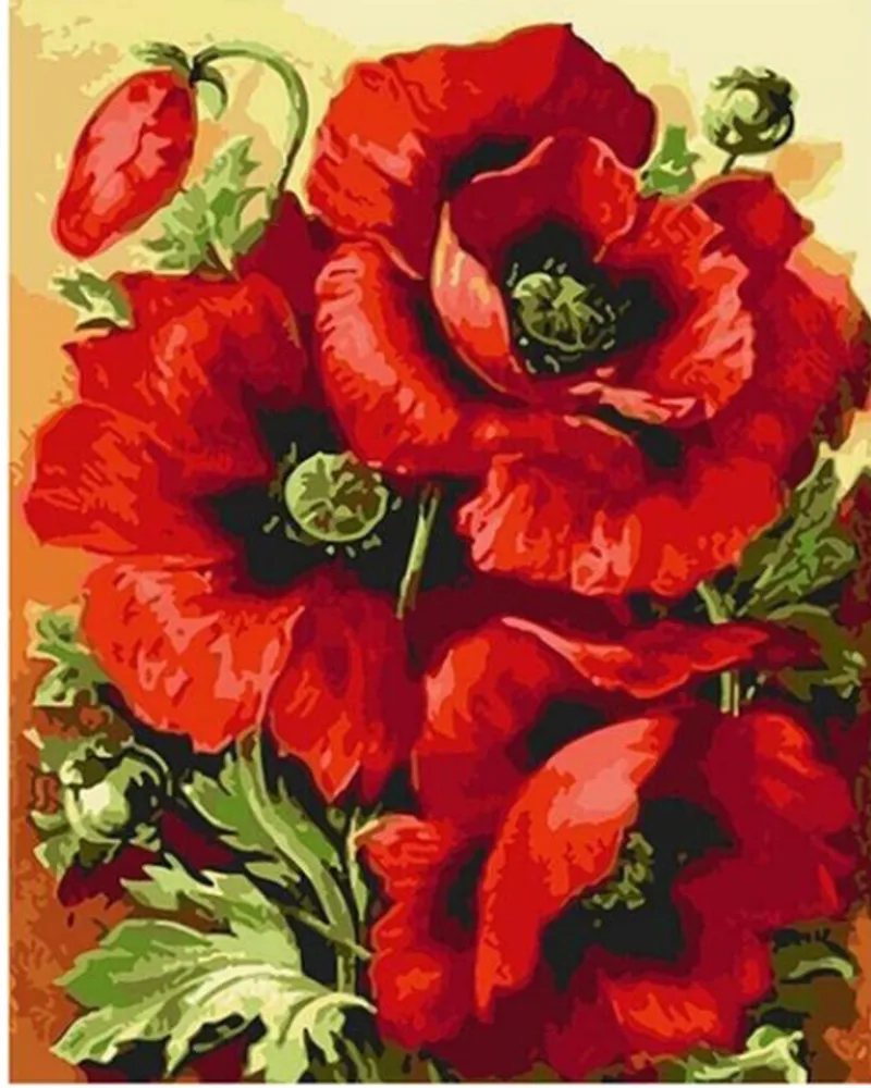 Digital Frame Oil Painting Coloring Painting