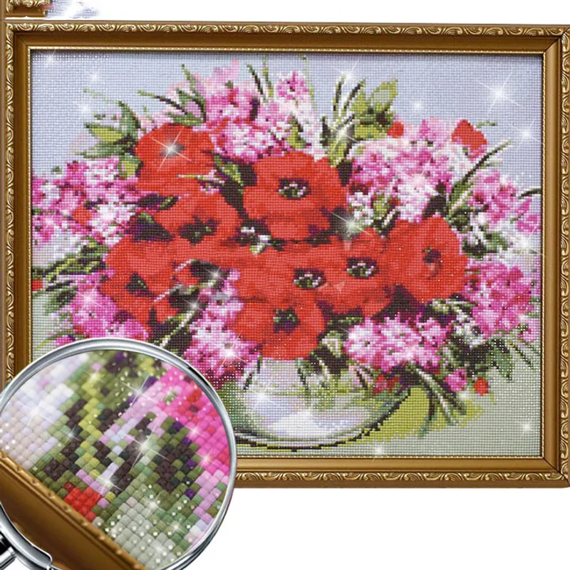5D Cross Sti Tch Diamond Painting Pattern Home Decoration