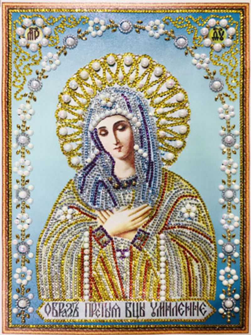 Religious Virgin Rhinestone Decorative Painting