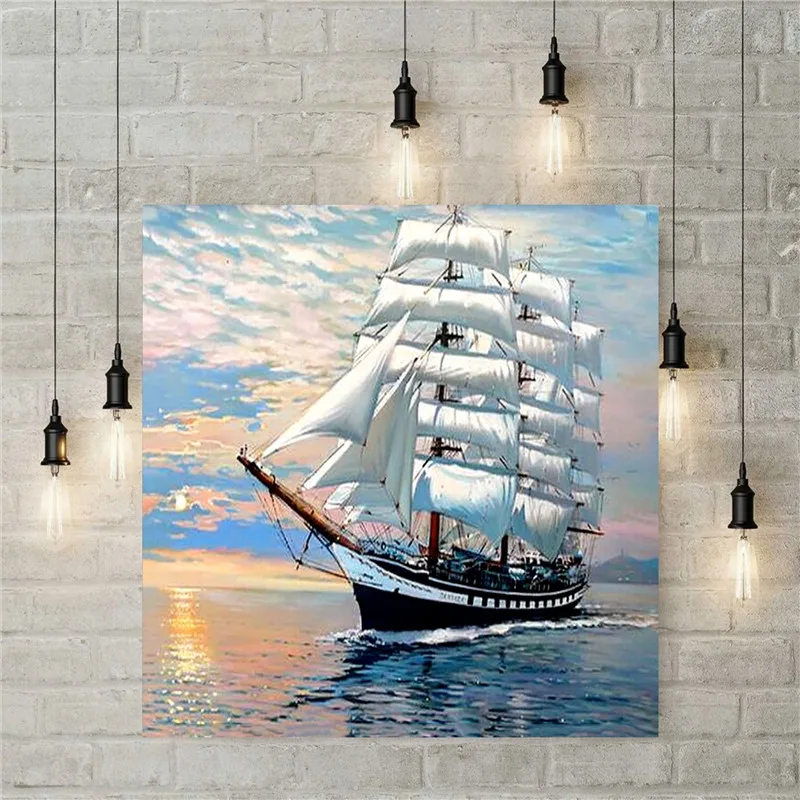 Full Square Diamond 5D DIY Diamond Painting 3D Cross Stitch Mosaic Rhinestone Home Decoration Gift