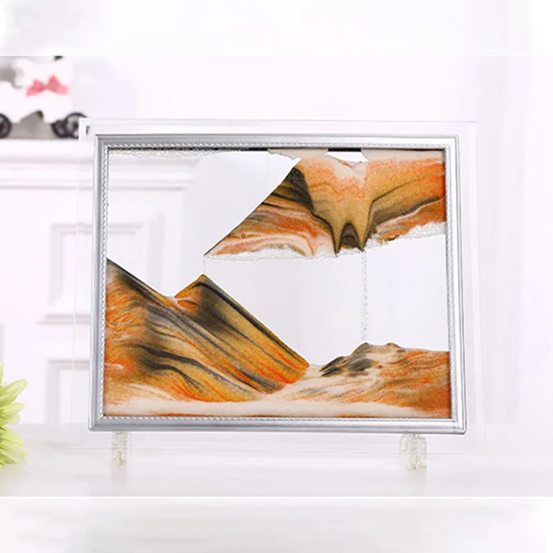 Landscape Painting Glass Quicksand Painting