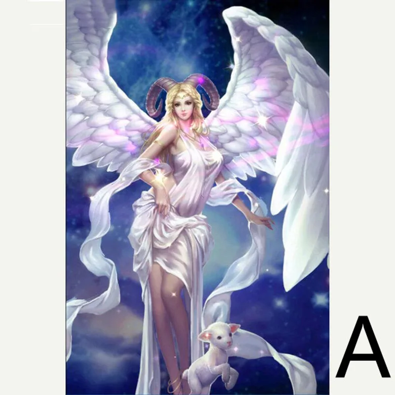 Fairy Diamond Painting 12 Constellation 5D DIY Diamond Embroidery