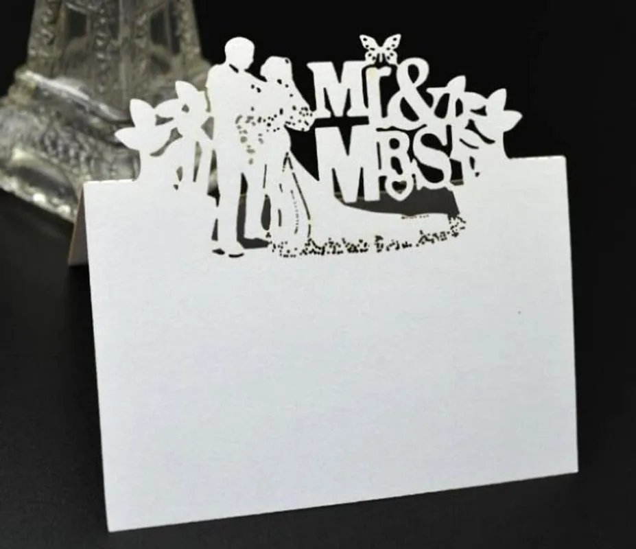 Butterfly Seat Hollow Sign-in Card