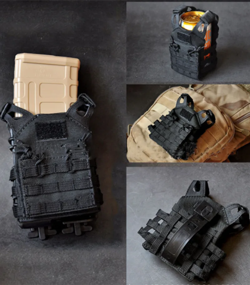 Mini JPC vest mini tactical decorative wine bottle cover