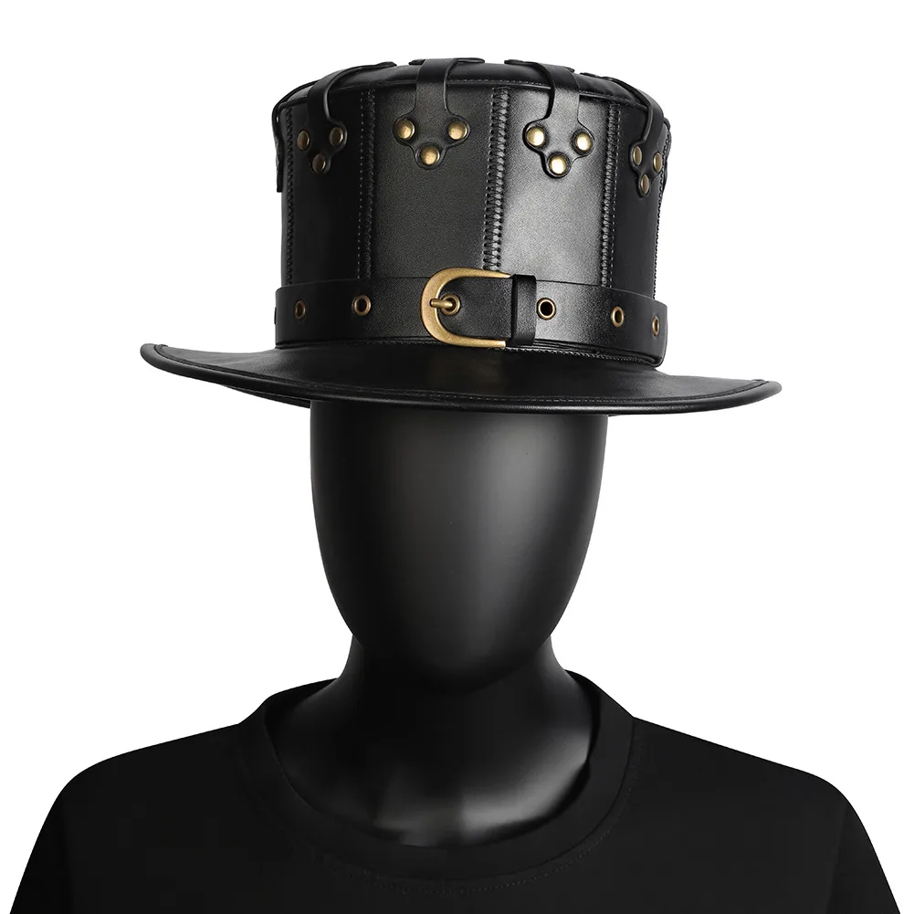 European And American Punk Plague Doctor Neutral Magic Hat
