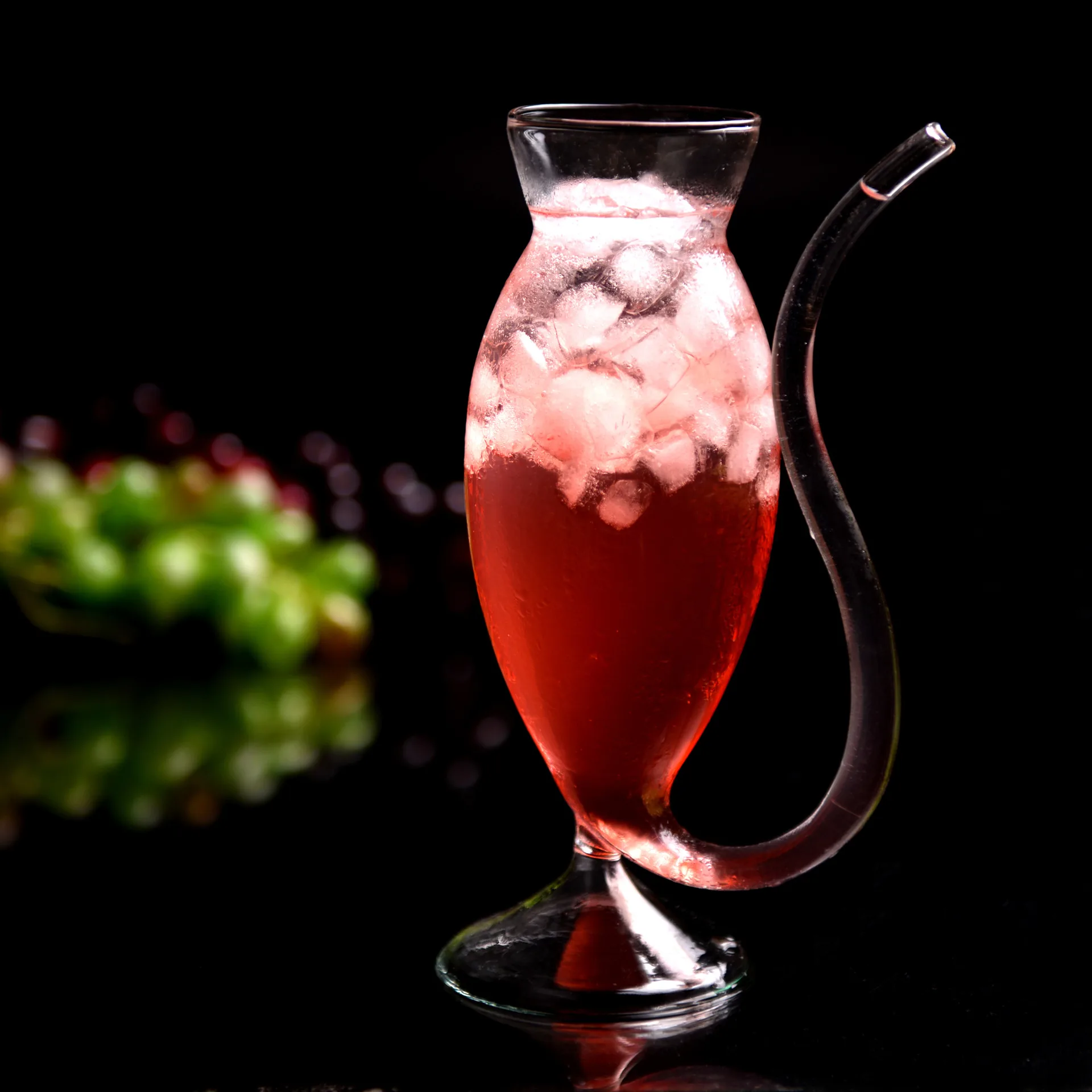 Transparent Borosilicate Glass Red Wine