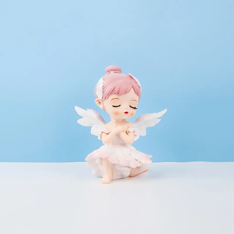 Ballerina Girl Home Decor Piece Cake Decoration