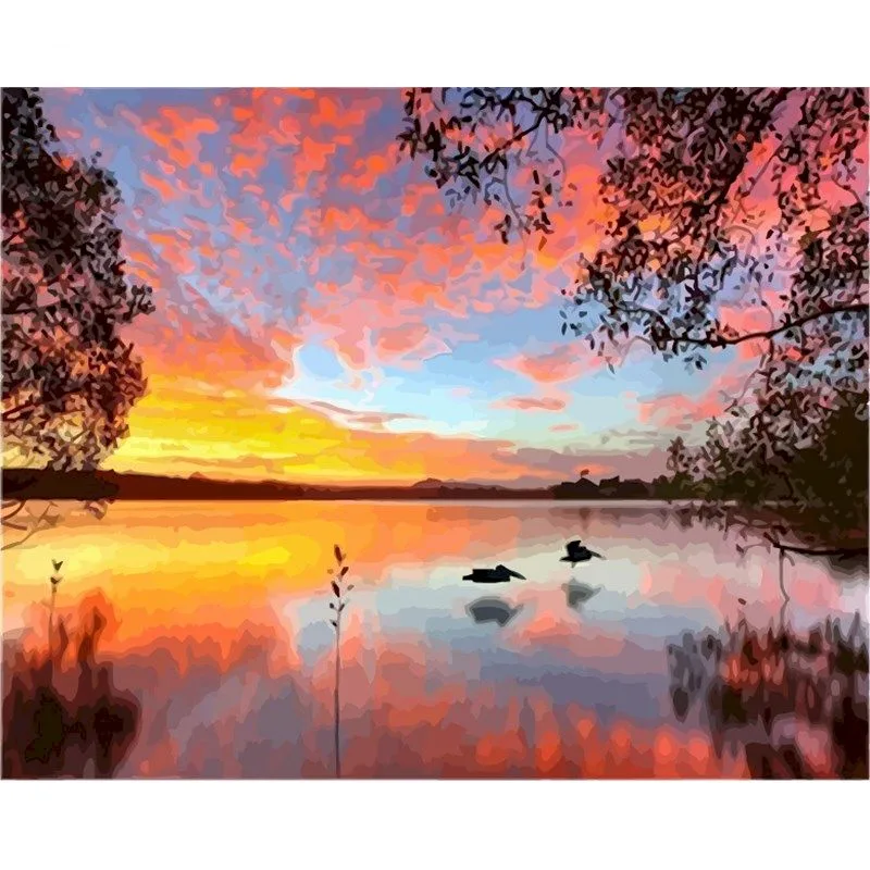 Hd Inkjet Canvas Painting Frameless Painting Customization