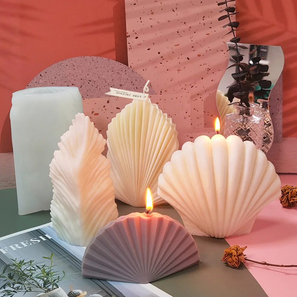 DIY Geometric Handmade Scented Candle Silicone Mold