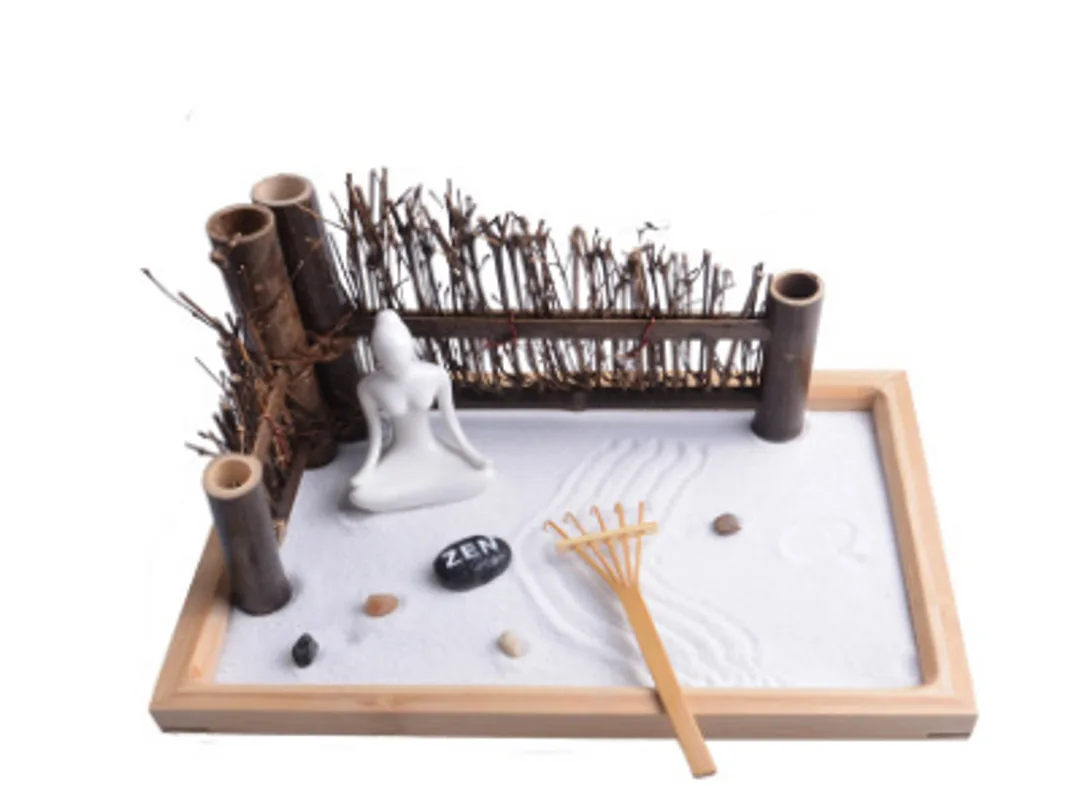 Zen sand table decoration