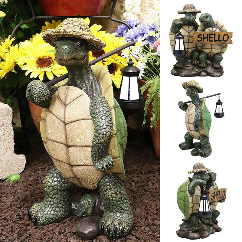 Creative And Simple Tortoise Resin Statue Decoration