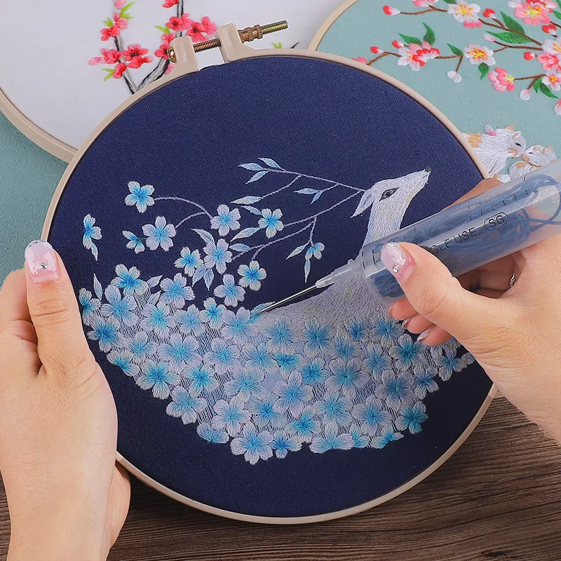 Home Hand DIY Embroidery Materials Package