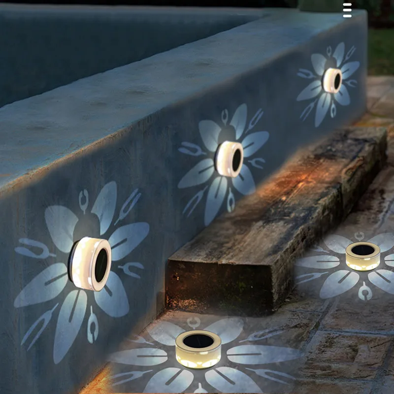 Courtyard Garden Landscape Decoration Solar Outdoor Lamp Pattern Lamp