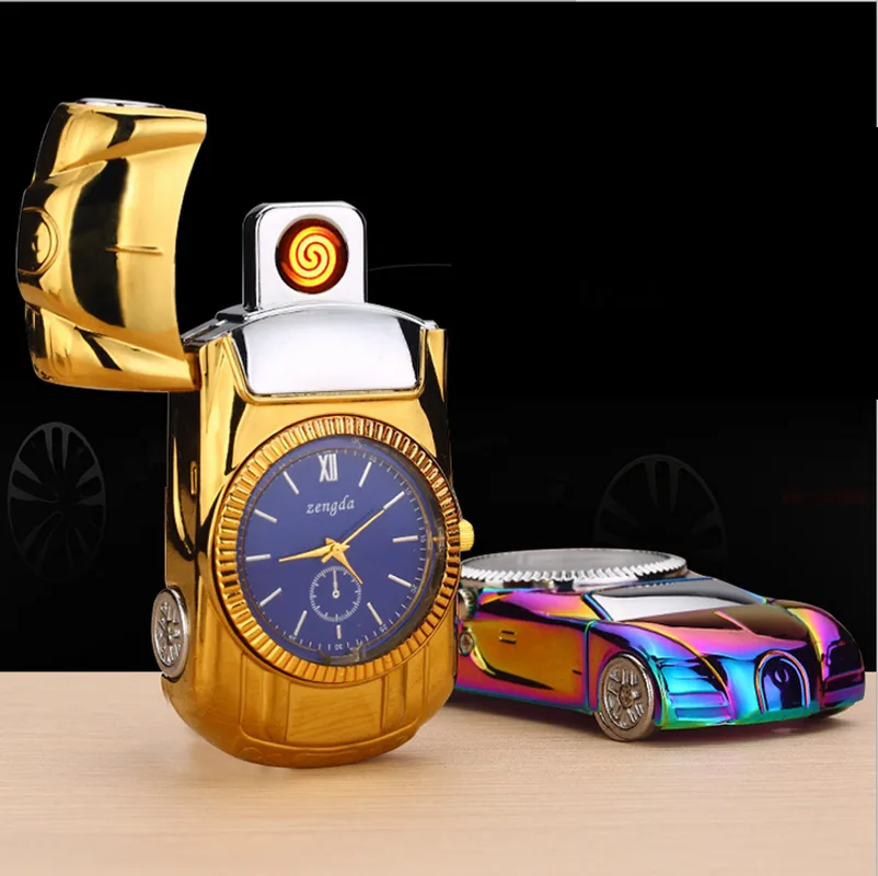 Windproof Creative Personality Usb Electronic Lighter