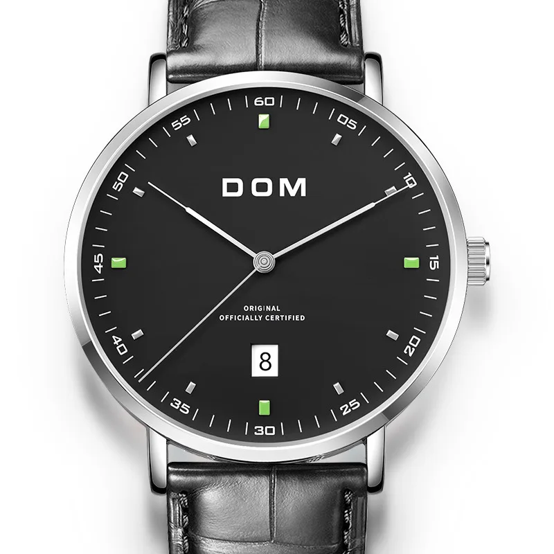 Simple fashion waterproof men's watch