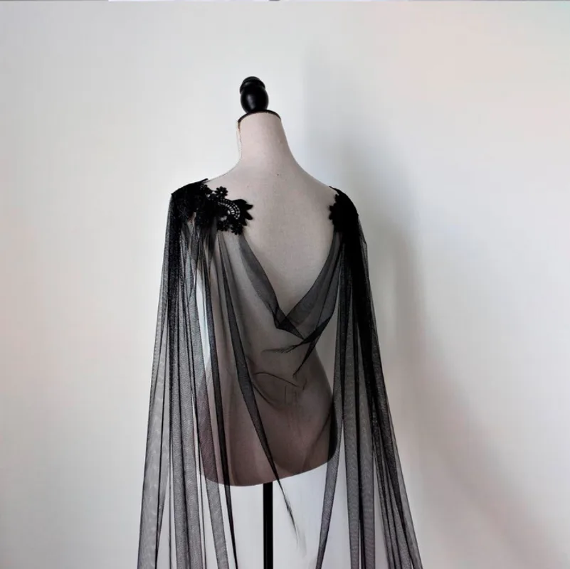Mesh Lace New Style Bridal Wedding Shawl