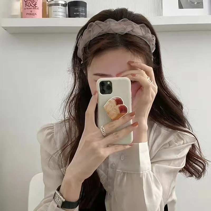 Super Fairy Mesh Headband Female Face Wash Highend Headwear Hairpin Hair Accessories