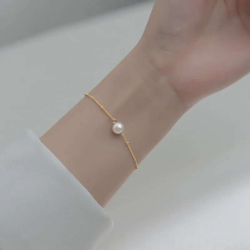 Pearl Bracelet Korean Version Of Simple Spacing