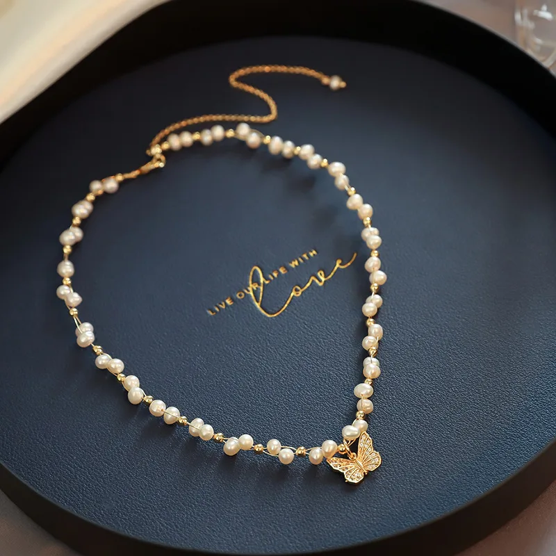 French Retro Baroque Pearl Bracelet Girl