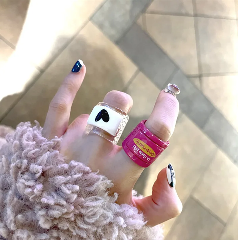 All Kinds Of Exaggerated Band Aid Rings