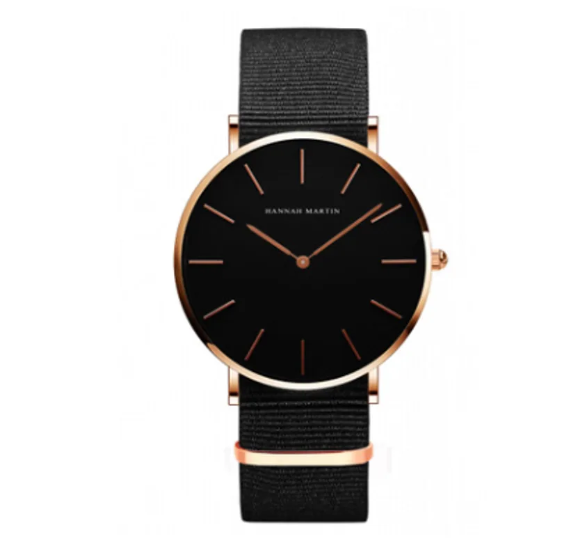 Simple quartz waterproof watch