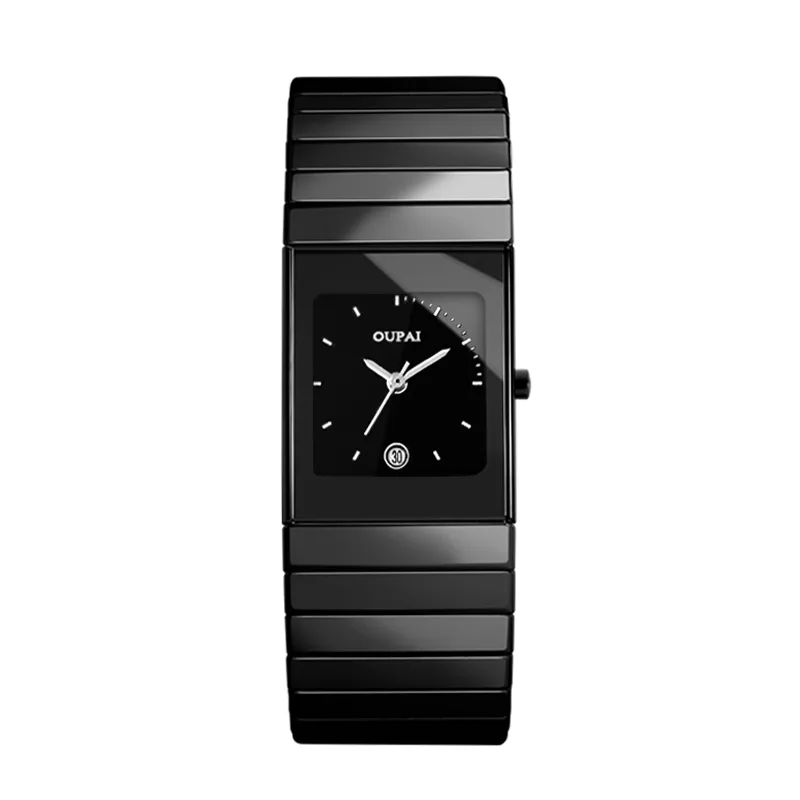 Fashion simple rectangular watch