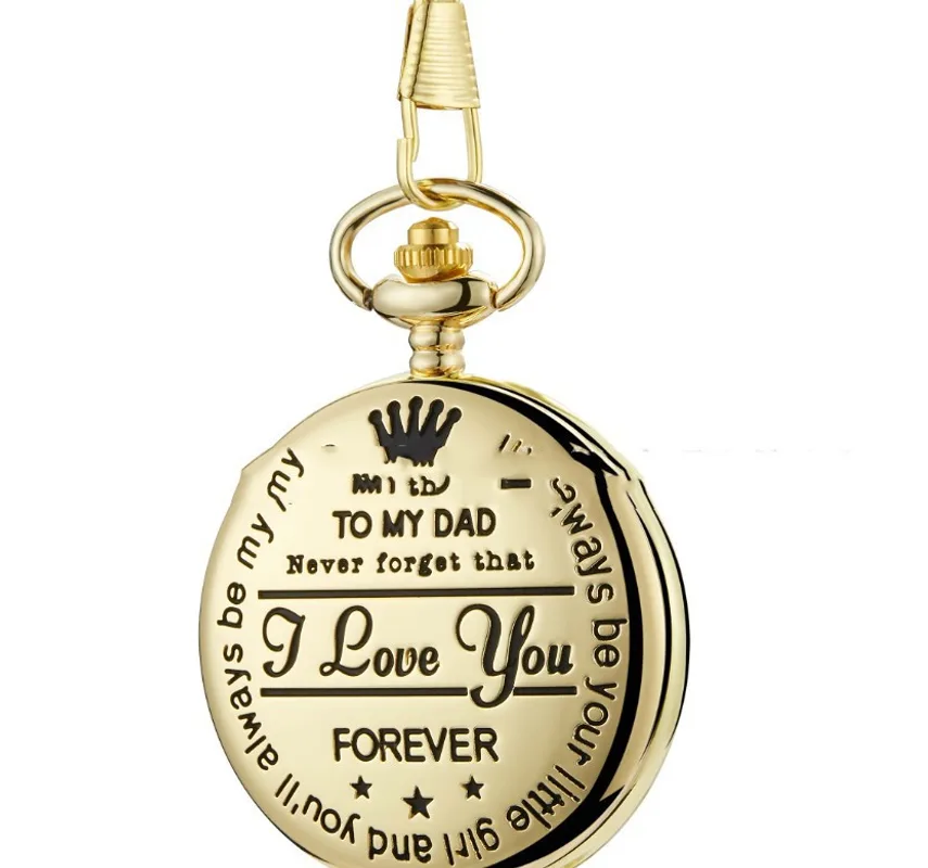 DAD Fashion Quartz Pocket Watch