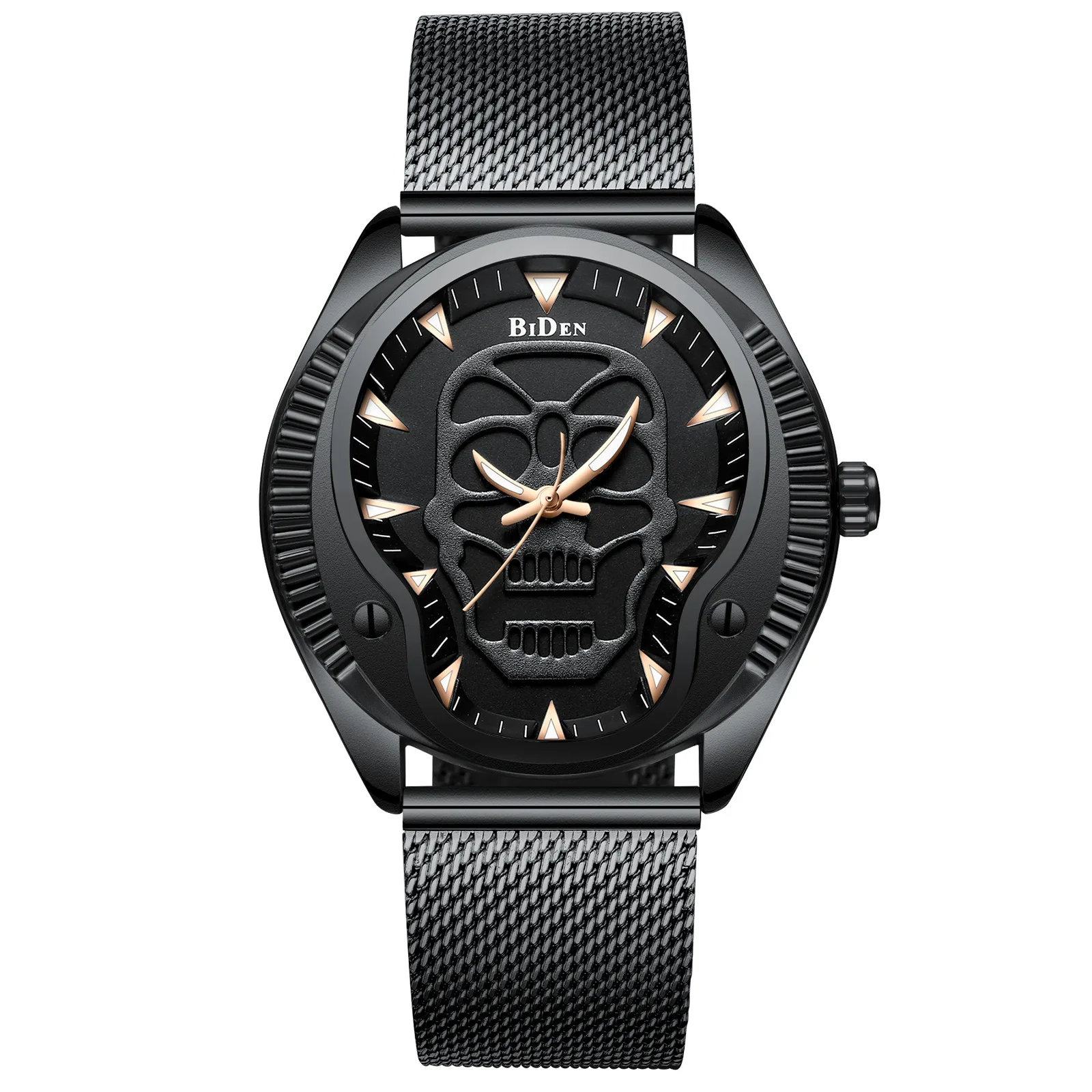 Personality fashion waterproof cool ghost quartz watch