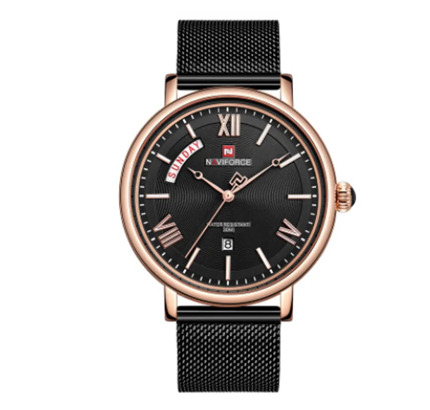 Thin Mesh Quartz Watch