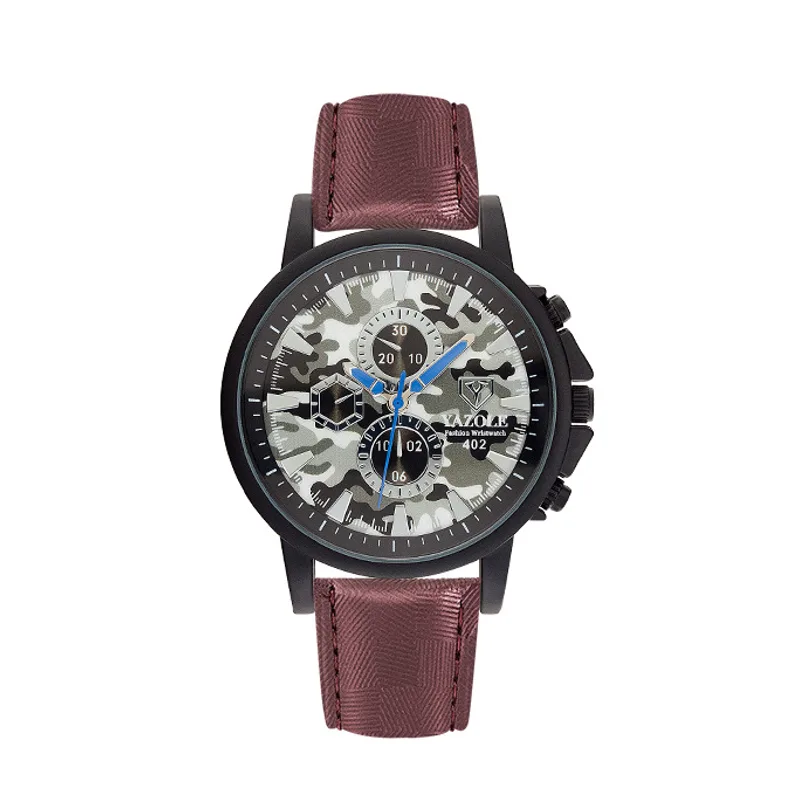 Belt watch camouflage military watch