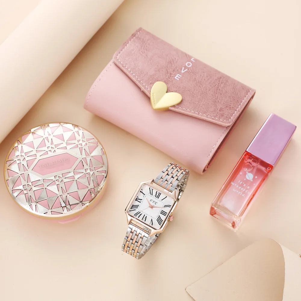 All-match Gift Box Watch Perfume Air Cushion Wallet